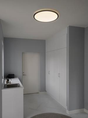 Nordlux 50066103 Oja 60 LED-plafondlamp LED LED 38 W Zwart Nordlux 50066103 Oja 60 LED-plafondlamp LED LED 38 W Zwart