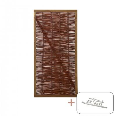 Wilgentenen Deur 90 x 180 CM Incl. Beslag Wilgentenen Deur 90 x 180 CM Incl. Beslag