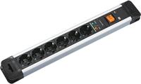 BACHMANN CONNECTUS stekkerdoos 6x geaard contact, overspanningsbeveiliging, met schakelaar, 2 m - thumbnail