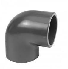 Druk PVC knie 90gr - 140mm - 16 bar