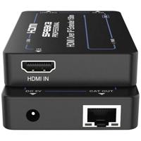 SpeaKa Professional SP-HDE-301 HDMI-over-IP-extender HDMI Via netwerkkabel RJ45 150 m - thumbnail