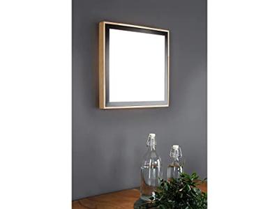 ECO-Light 9080 M WO SOLSTAR LED-plafondlamp LED 18 W Hout, Zwart, Wijnrood