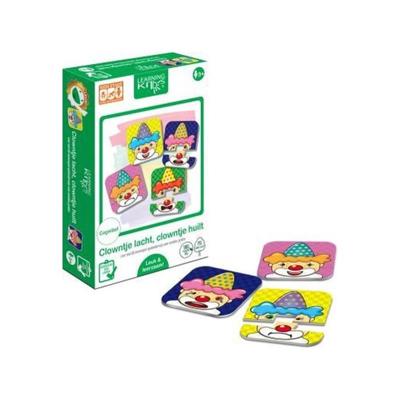 Bongers Speelgoed Learning kitds - clowntje lacht, clowntje huilt Bongers Speelgoed Learning kitds - clowntje lacht, clowntje huilt