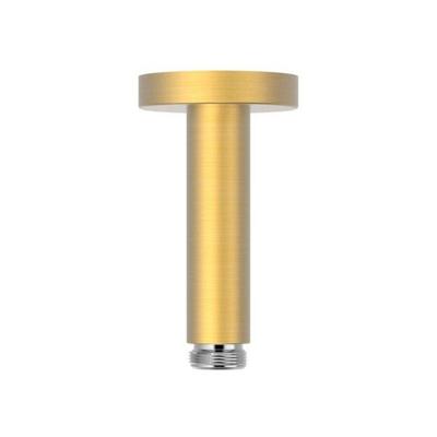 Douchearm Tres Exclusive | 10 cm | Plafond montage | Messing | Rond | 24k Goud mat