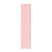 Pliss rolgordijn 50x200 cm stofbreedte 49,4 cm polyester roze - thumbnail