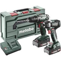 Metabo BS+SSD200LTBL 685193000 Accu-schroefboormachine, Accu-slagmoersleutel 18 V 2 Ah Li-ion Incl. accu, Incl. lader - thumbnail