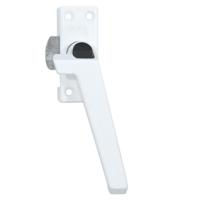 AXA 3308 Raamsluiting wit met drukknop en nok rechtsdraaiend - 3308-31-68/E - thumbnail