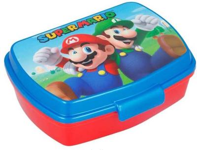 Broodtrommel Super Mario Plastic Rood Blauw (17 x 5.6 x 13.3 cm) Broodtrommel Super Mario Plastic Rood Blauw (17 x 5.6 x 13.3 cm)