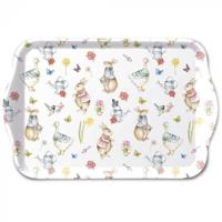 Ambiente tray easter garden 13x21cm - thumbnail