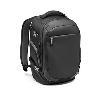 Manfrotto MB MA2-BP-GM Advanced² Gear M camera-/laptoprugzak voor DSLR/CSC-camera's met standaardlenzen, vak van voren toegankelijk, variabele gewatteerde scheidingswanden, statiefgordel, gecoate stof