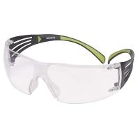 3M SecureFit 400 SF401AF Veiligheidsbril Zwart, Groen - thumbnail