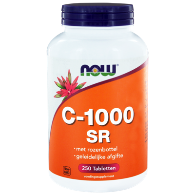 NOW C-1000 SR Rozenbottel Tabletten
