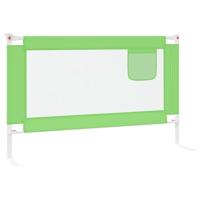 Bedhekje peuter 120x25 cm stof groen - thumbnail
