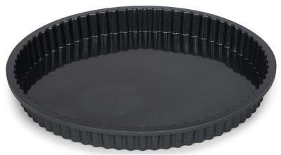 Patisse Quichevorm 28 cm Zwart/Siliconen