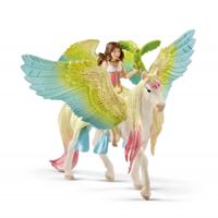 Schleich - Fairy Surah con un pegasus scintillante - 70566 - thumbnail
