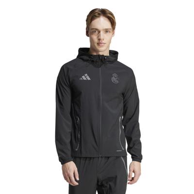 adidas Real Madrid Vis Tech Vest 2024-2025 Zwart