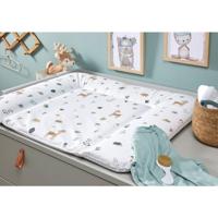 Rotho Aankleedkussen Bosdieren 85x72 cm Wit - thumbnail