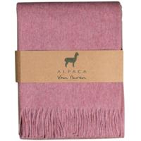 Alpaca Plaid - Roze - 200x150cm - Nieuw! - thumbnail