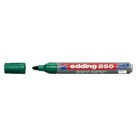 Whiteboardmarker edding 250 rond 1.5-3mm groen | 10 stuks - thumbnail