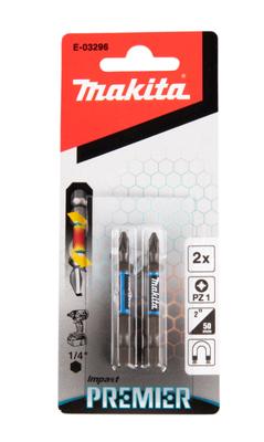 Makita Slagschroefbit PZ1x50mm XTT Impact Premier - E-03296 - thumbnail