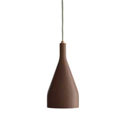 Hollands Licht Timber hanglamp large Ø14 walnoot