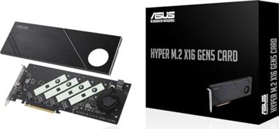 ASUS Hyper M.2 x16 Gen5 Card