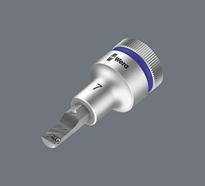 Wera 8740 A HF Binnenzeskant Zyklop Bitdop met 1/4"-aandrijving met vasthoudfunctie, 1/4" - 1 stuk(s) - 05003388001 - thumbnail