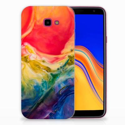 Smartphone hoesje Samsung Galaxy J4 Plus (2018) Watercolor Dark Smartphone hoesje Samsung Galaxy J4 Plus (2018) Watercolor Dark