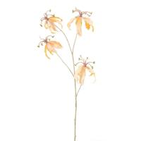 Gloriosa lily spray ardesio geel 85 cm kunstbloem Buitengewoon de Boet - Buitengewoon de boet - thumbnail