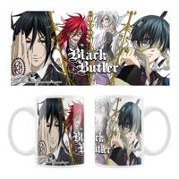 Black Butler Ceramic Mug Sebastian, Grell, Ash, Ciel - thumbnail