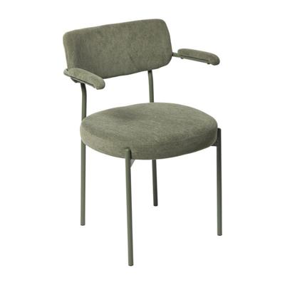 Eetkamerstoel Elvis - groen - 79x57x52 cm