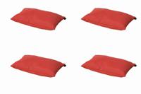 Kussen 60x40 baksteenrood piping Panama baksteenrood (4 stuks) Madison - Madison - thumbnail