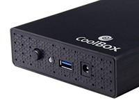 Hard Drive CoolBox SlimChase A-3533 3,5" Zwart - thumbnail