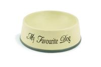 Designed By Lotte - Hondenvoerbak - Creme Grijs - 22X8,5 Cm - thumbnail