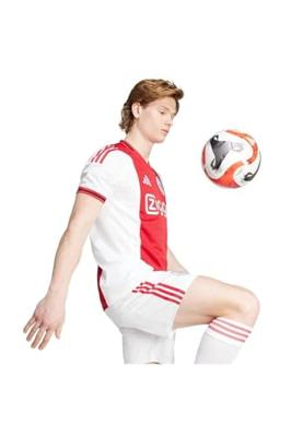 Ajax Shirt Thuis Senior 2025/2026 - Maat L - Kleur: RoodWit | Soccerfanshop - thumbnail