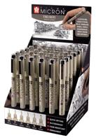 Fineliner sakura pigma micron assorti zwart | 36 stuks - thumbnail