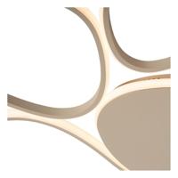 Lucide SAMLING - Plafonnière - LED Dimb. - CCT - 1x72W 2700K/4000K - Taupe - thumbnail