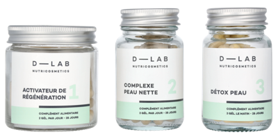 D-Lab Nutricosmetics - D-Lab Perfect Skin Set 3 stuk 3 pc Giftset