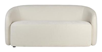 ZILT 2-zits Bank 'Andrae' Bouclé, kleur Wit