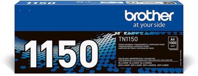 Brother toner, 1.000 pagina&apos;s, OEM TN-1150, zwart