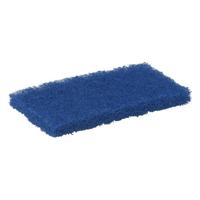 Schuurspons vikan medium125x245x23mm blauw nylon | 10 stuks - thumbnail