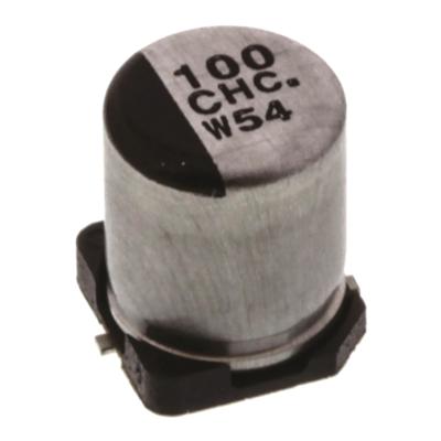 Panasonic Elektrolytische condensator 100 µF 16 V 20 % 1 stuk(s)
