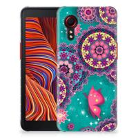 Samsung Galaxy Xcover 5 | Hoesje maken | Cirkels en Vlinders - thumbnail