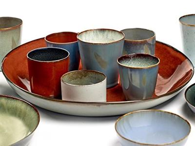 SERAX - Terres de Reves - Bord M 22cm Smokey Blue