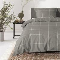 Cinderella Robyn Dekbedovertrek Satijn Taupe-2-persoons (200 x 200/220 cm) - thumbnail