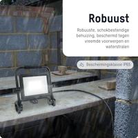 Ansmann FL100W-AC Bouwlamp Energielabel E (A - G) 100 W 12000 lm Daglichtwit - thumbnail