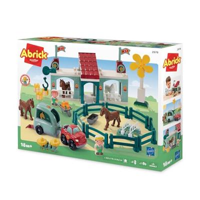 Ecoiffier Abrick paardenrenbaan - 60dlg.