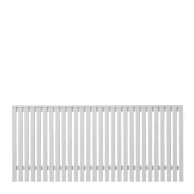 Wit Houten Tuinscherm Sendai 180 x 80 CM