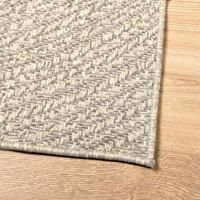 Vloerkleed ZIZUR room binnen en buiten 200x290 cm jute look - thumbnail