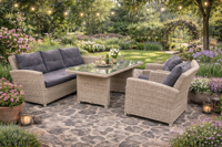 SenS-Line Wicker Diningset/loungeset Amaro - Showmodel - Woerden & Wommelgem- - Wicker- Sens-Line - thumbnail